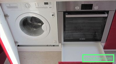 Mutfakta çamaşır makinesi: en popüler konaklama seçenekleri, 60+ fotoğraf örneği