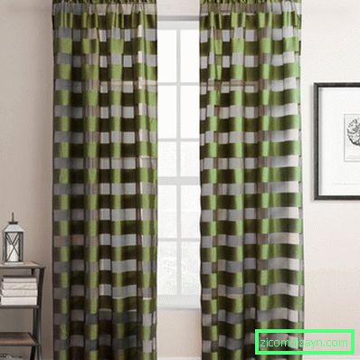 baskılı-yeşil-mavi-gri-çizgili-perde-yatak odası-avrupa-tarzı-oturma odası-1-parçalı-perde-perde